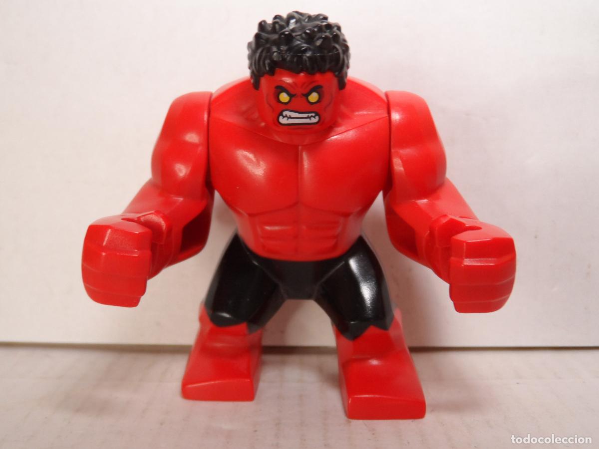 Juegos construcci&oacute;n - Lego: LEGO REF. 76078 RED HULK BIG MINIFIGURE (MARVEL SUPER HEROES) 2017