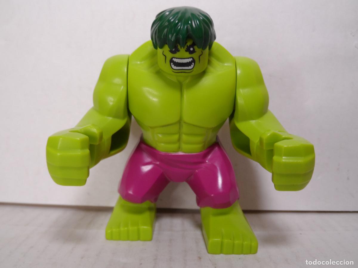 Juegos construcci&oacute;n - Lego: LEGO REF. 76078 INCREDIBLE HULK BIG MINIFIGURE (MARVEL SUPER HEROES) 2017