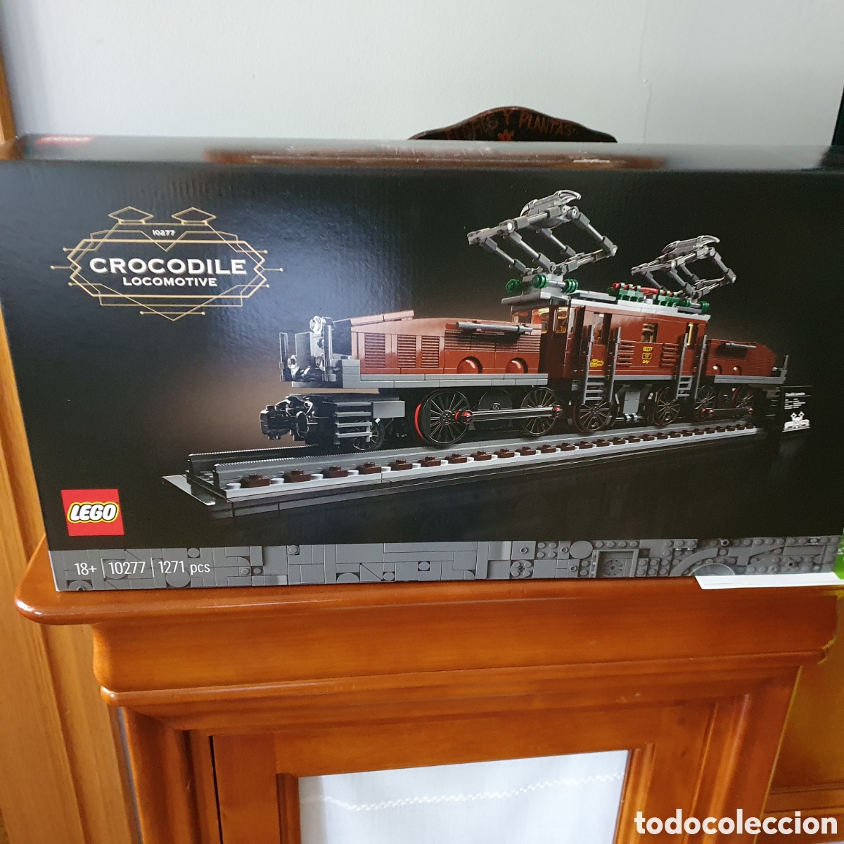 Juegos construcci&oacute;n - Lego: Lego ideas 10277 Locomotora Cocodrilo