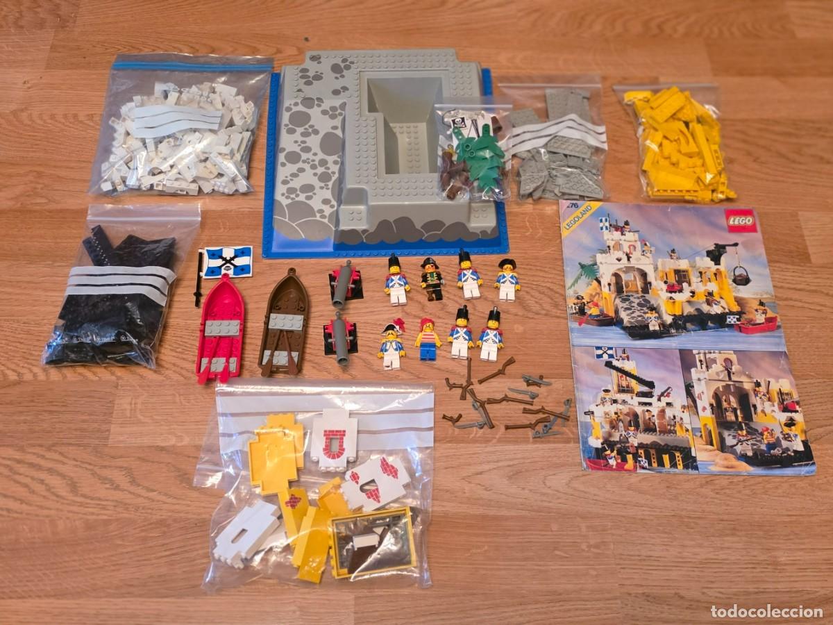 Juegos construcci&oacute;n - Lego: LEGO 6276 Eldorado Fortress 1989 (COMPLETO) *LEER* Legoland-Tente-Castle-Star Wars-Piratas