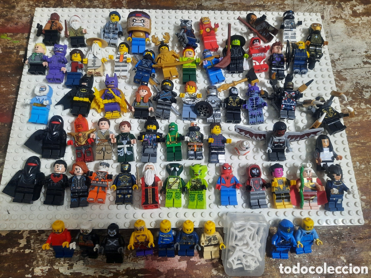 Juegos construcci&oacute;n - LEGO: Gran Lote de Minifiguras Lego Original