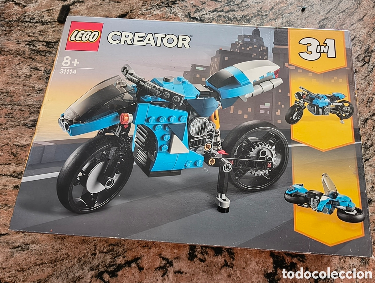Juegos construcci&oacute;n - LEGO: &rdquo;LEGO Creator 3 en 1 Supermoto 31114 - NUEVO PRECINTADO