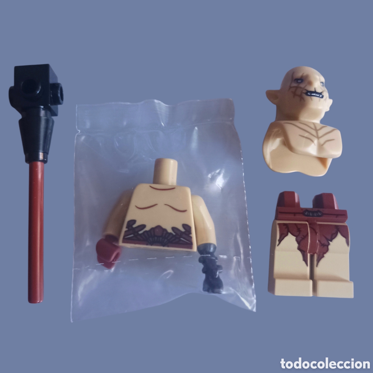 Juegos construcci&oacute;n - LEGO: Figura Lego Azog (lor087) de El Hobbit set 79014 &rdquo;La Batalla de Dol Guldur&rdquo;.