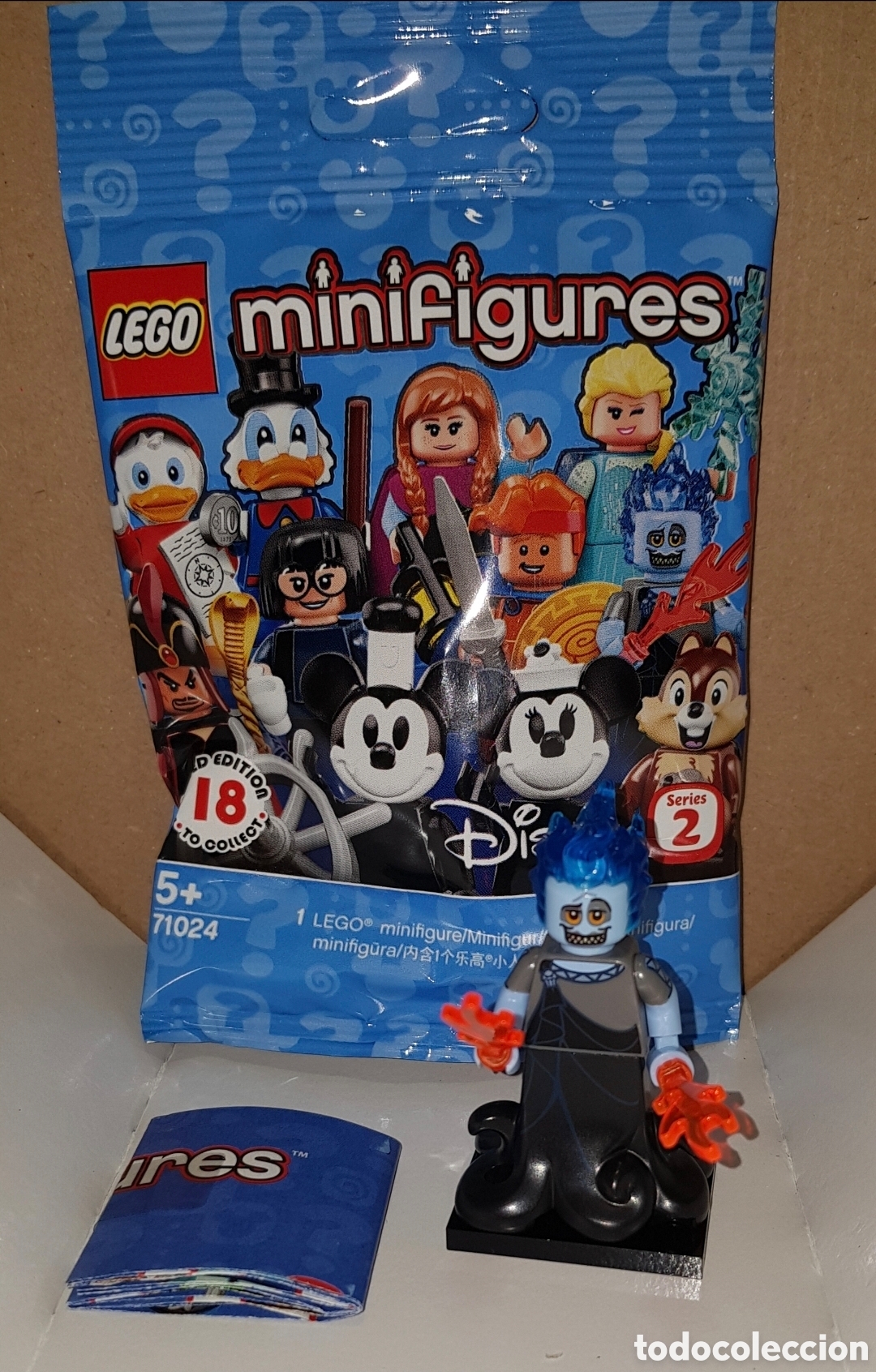 Juegos construcci&oacute;n - LEGO: Minifigura Lego serie 2 Disney Hades de H&eacute;rcules