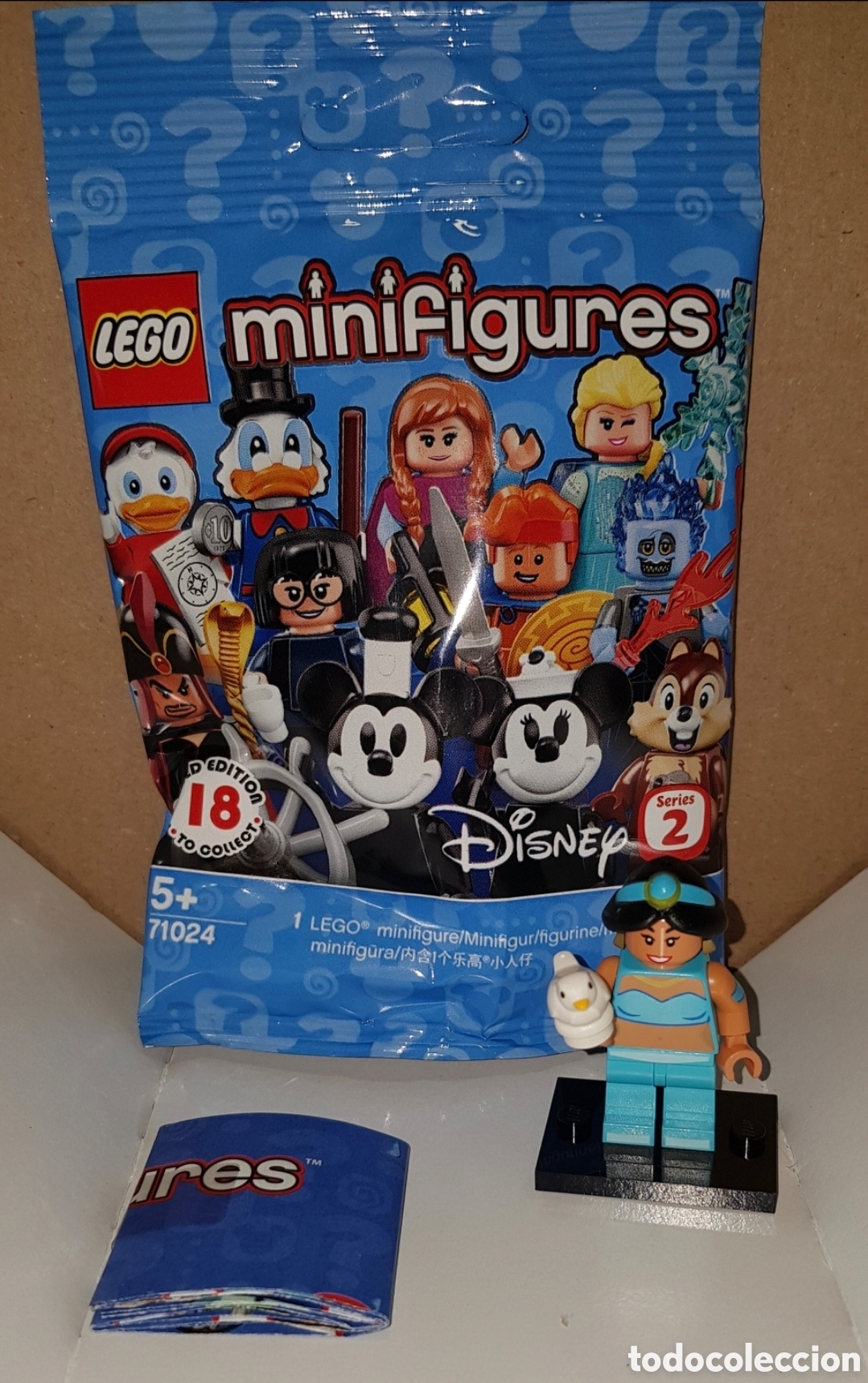 Juegos construcci&oacute;n - LEGO: Minifigura Lego Disney serie 2 Jasmine de Aladdin
