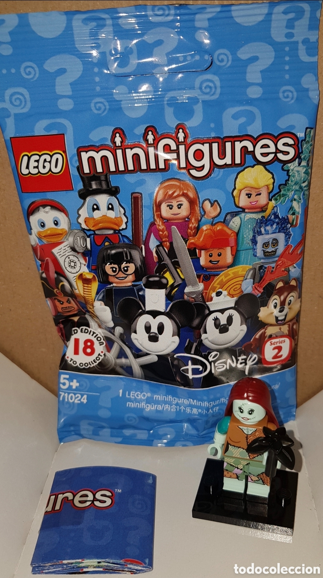 Juegos construcci&oacute;n - LEGO: Minifigura Disney sobre sorpresa serie 2 Lego original Sally pesadilla antes de Navidad Halloween