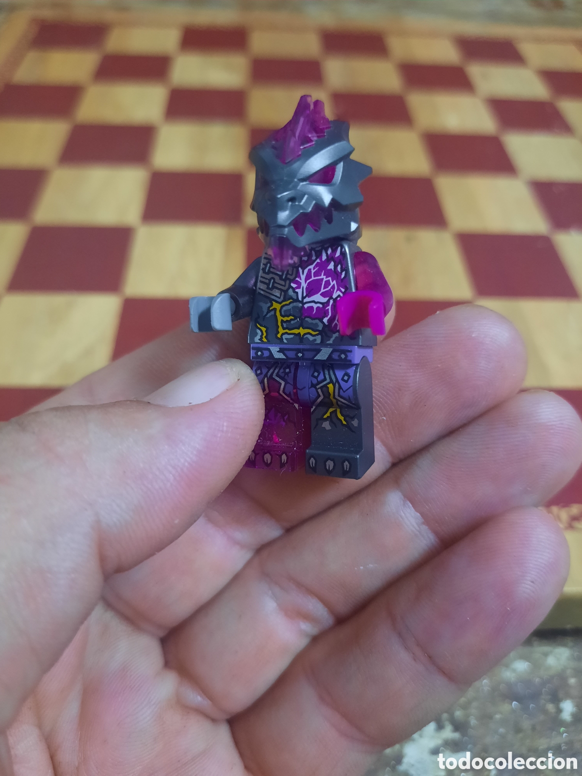 Construction games - LEGO: Minifigura original de LEGO Ninjago Guerrero de Vengestone (Vengestone Warrior), lanzada en 2022