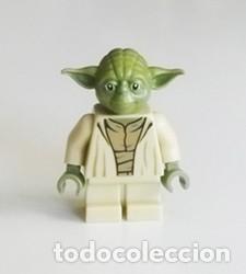 Jeux construction - LEGO: YODA DE LEGO - FIGURA - JUGUETE - PERSONAJE DE CINE DE STAR WARS LA GUERRA DE LAS GALAXIAS - MU&Ntilde;ECO