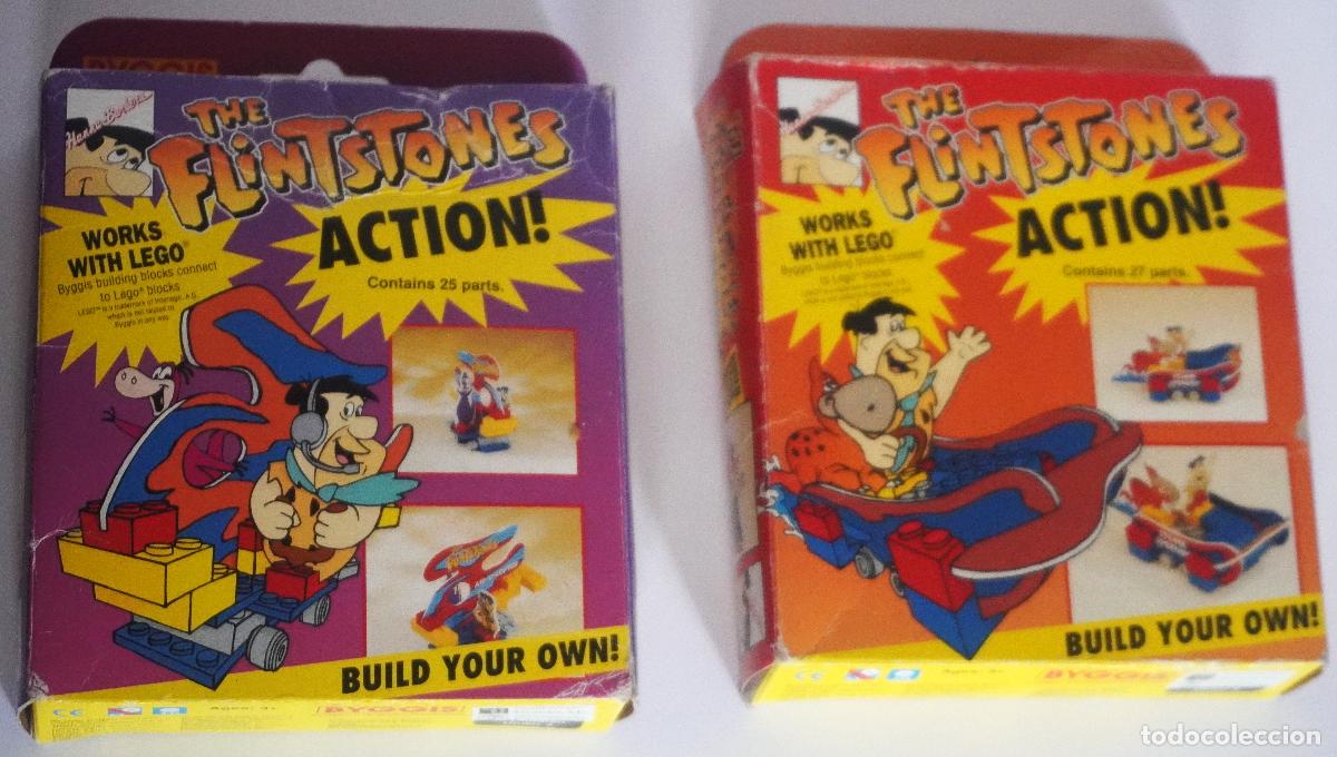 Juegos construcci&oacute;n - LEGO: DOS JUEGOS DE CONSTRUCCION DE LOS PICAPIEDRA ( THE FLINTSTONES )