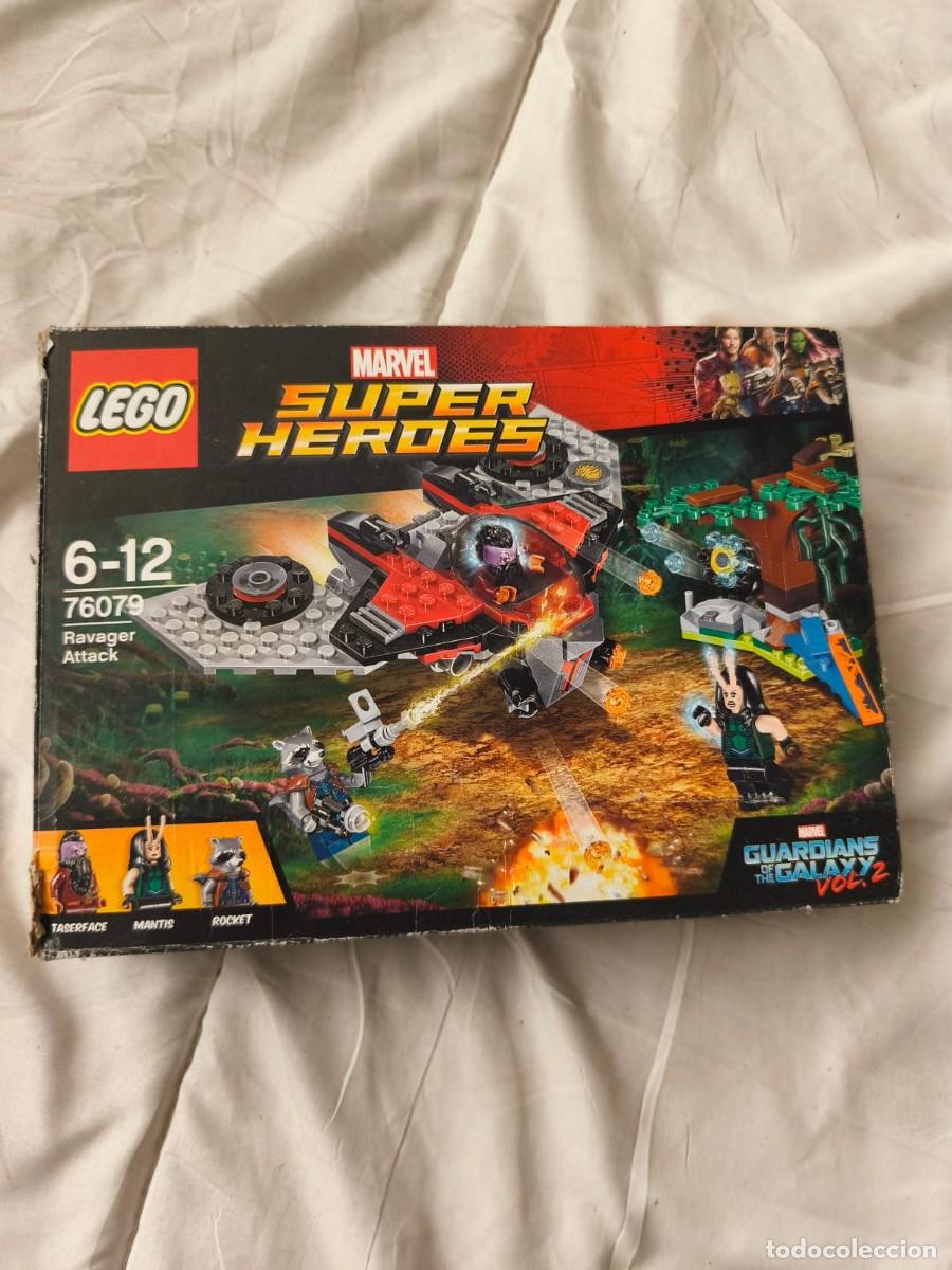 Jogos constru&ccedil;&atilde;o - LEGO: LEGO . Marvel Super Heroes . 76079 . Ataque de Ravager (Ravager Attack), 2017 . caja original