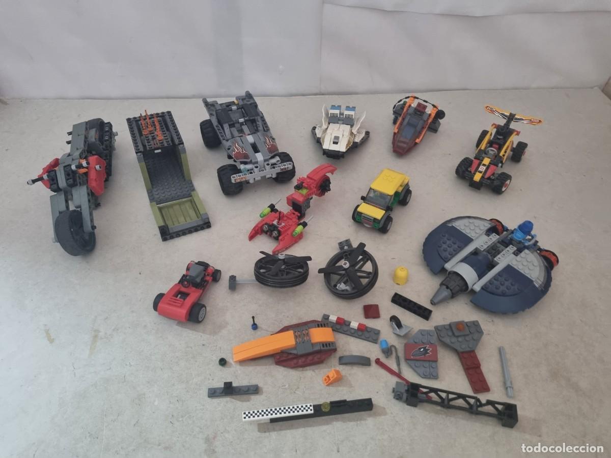 Juegos construcci&oacute;n - LEGO: Lote de veh&iacute;culos variados lego