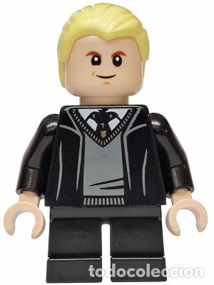 Juegos construcci&oacute;n - LEGO: Minifigura LEGO Draco Malfoy con t&uacute;nica negro (Mueca) de Lego HARRY POTTER