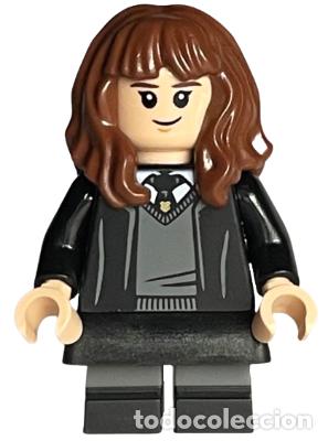 Juegos construcci&oacute;n - LEGO: Minifigura LEGO Hermione Granger con t&uacute;nica negra y falda de Lego HARRY POTTER