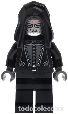 Juegos construcci&oacute;n - LEGO: Minifigura LEGO Death Eater con Capucha y brazos negros de Lego HARRY POTTER