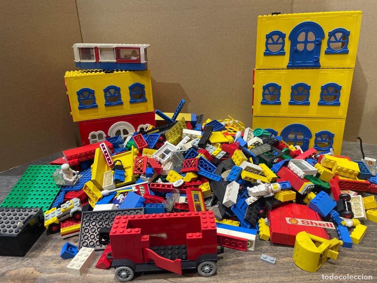 Jeux construction - LEGO: Lote de piezas Lego, piezas usadas