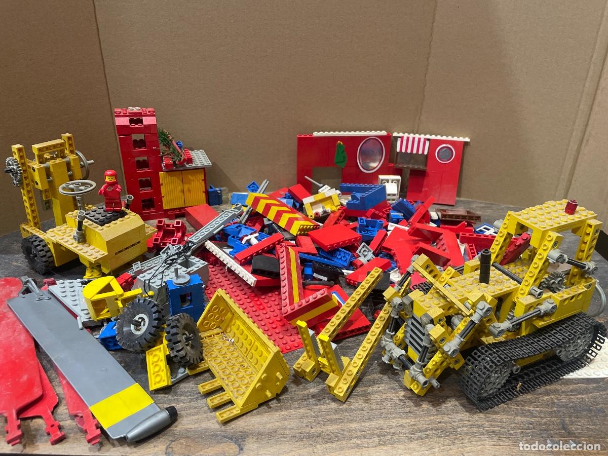 Jeux construction - LEGO: Lote de piezas Lego, piezas usadas