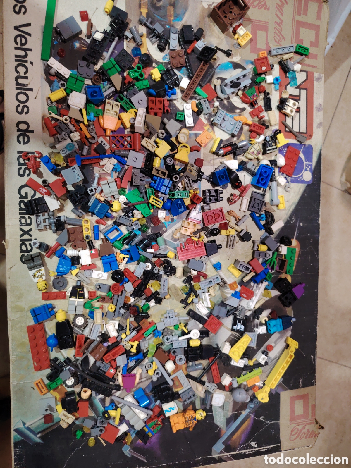 Juegos construcci&oacute;n - LEGO: Lote de piezas lego variadas - Foto 1