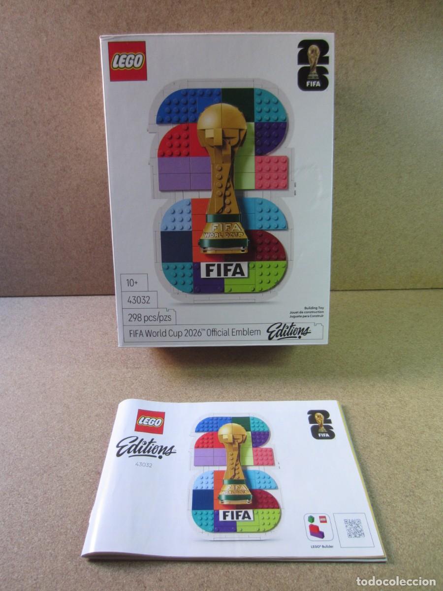 Juegos construcci&oacute;n - LEGO: Caja Vacia e Instrucciones Montaje LEGO 43032 Copa Mundial FIFA 2026