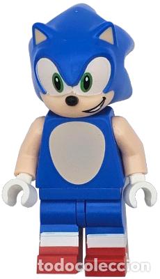 Juegos construcci&oacute;n - LEGO: Minifigura LEGO Sonic el Erizo con sonrisa de Lego SONIC