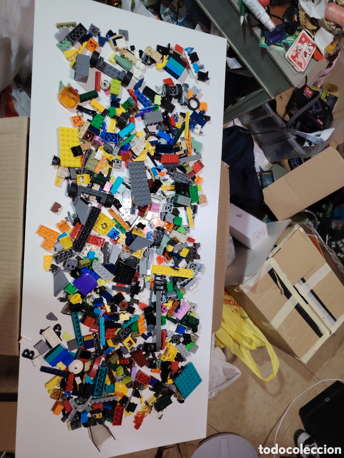 Juegos construcci&oacute;n - LEGO: Lote de piezas variadas lego - Foto 3