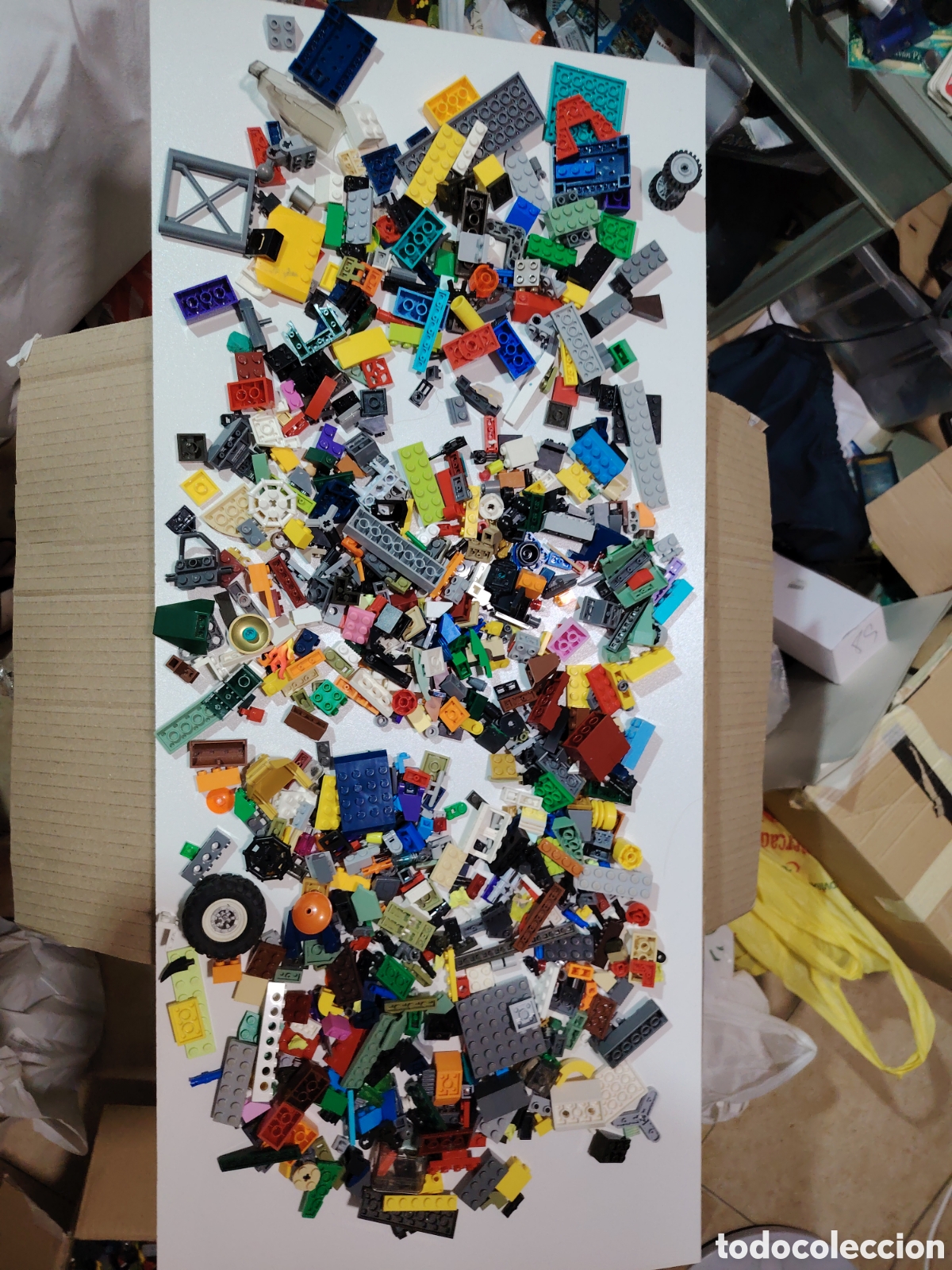 Juegos construcci&oacute;n - LEGO: Lote de piezas variadas lego - Foto 4