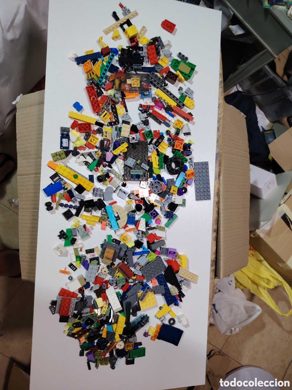 Juegos construcci&oacute;n - LEGO: Lote de piezas variadas lego - Foto 5