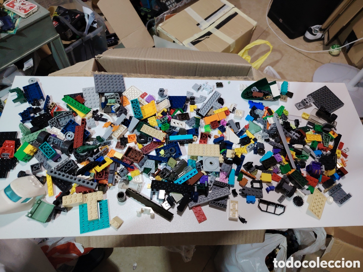 Juegos construcci&oacute;n - LEGO: Lote de piezas variadas lego - Foto 1