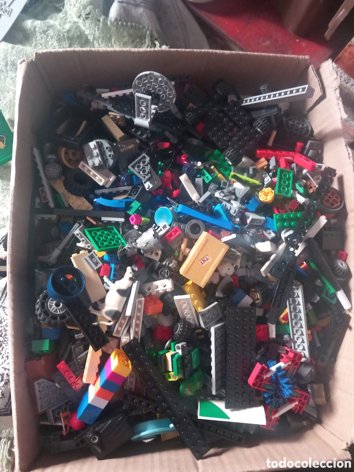 Juegos construcci&oacute;n - LEGO: MAS DE 7 KG DE PIEZAS LEGO,,VER FOTOS