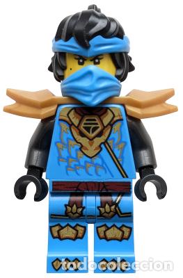 Juegos construcci&oacute;n - LEGO: Minifigura LEGO Nya - Dragons Rising con t&uacute;nica cabeza de drag&oacute;n con Hombreras de Lego NINJAGO