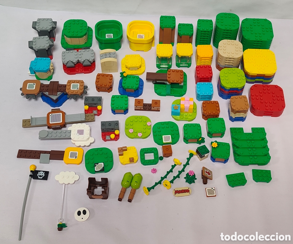 Juegos construcci&oacute;n - LEGO: Lote figuras y complementos s&uacute;per Mario Bros Lego - Foto 3