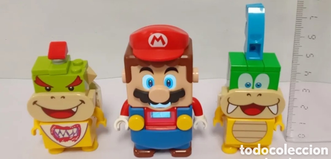 Juegos construcci&oacute;n - LEGO: Lote figuras y complementos s&uacute;per Mario Bros Lego - Foto 4