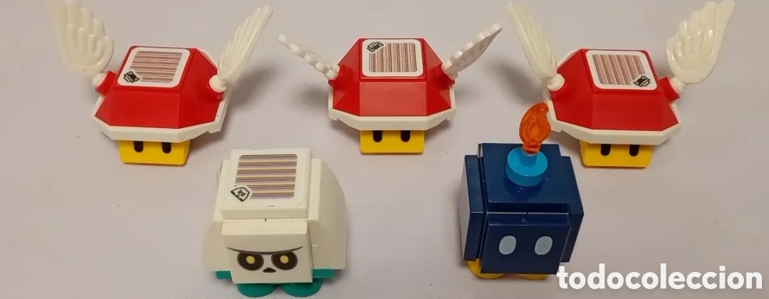 Juegos construcci&oacute;n - LEGO: Lote figuras y complementos s&uacute;per Mario Bros Lego - Foto 8