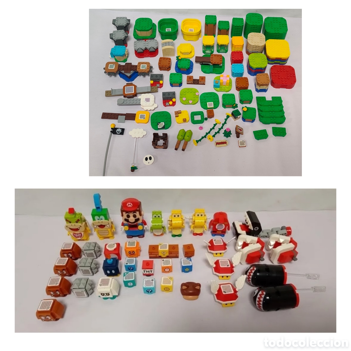 Juegos construcci&oacute;n - LEGO: Lote figuras y complementos s&uacute;per Mario Bros Lego - Foto 1