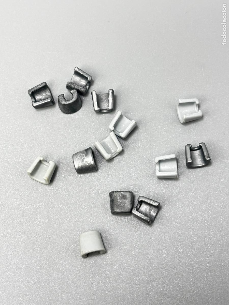 Juegos construcci&oacute;n - LEGO: playmobil lote mu&ntilde;equera ancha gris y met&aacute;lica