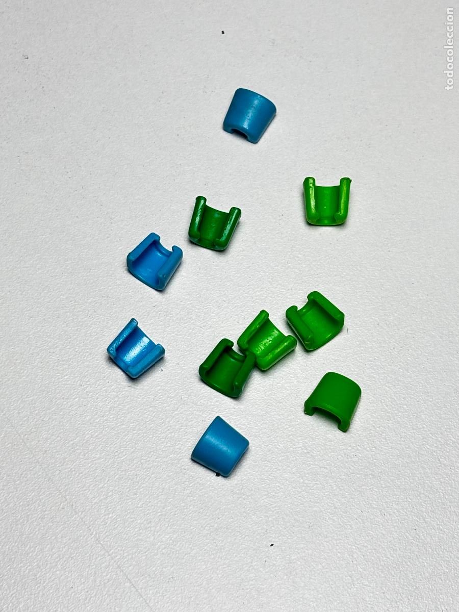 Juegos construcci&oacute;n - LEGO: playmobil lote mu&ntilde;equera ancha verde y azul