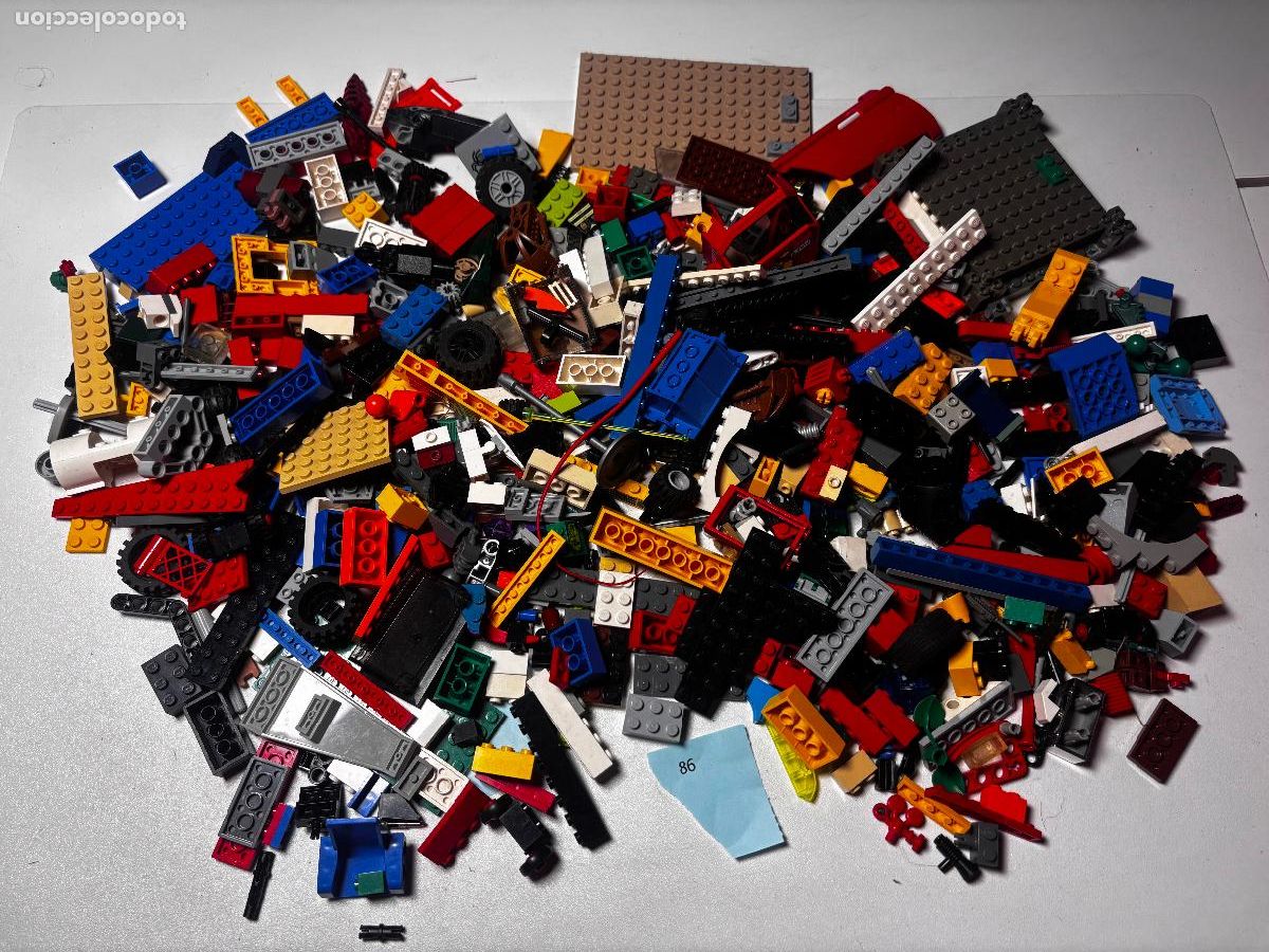 Juegos construcci&oacute;n - LEGO: LEGO lote piezas ladrillo 1 kg