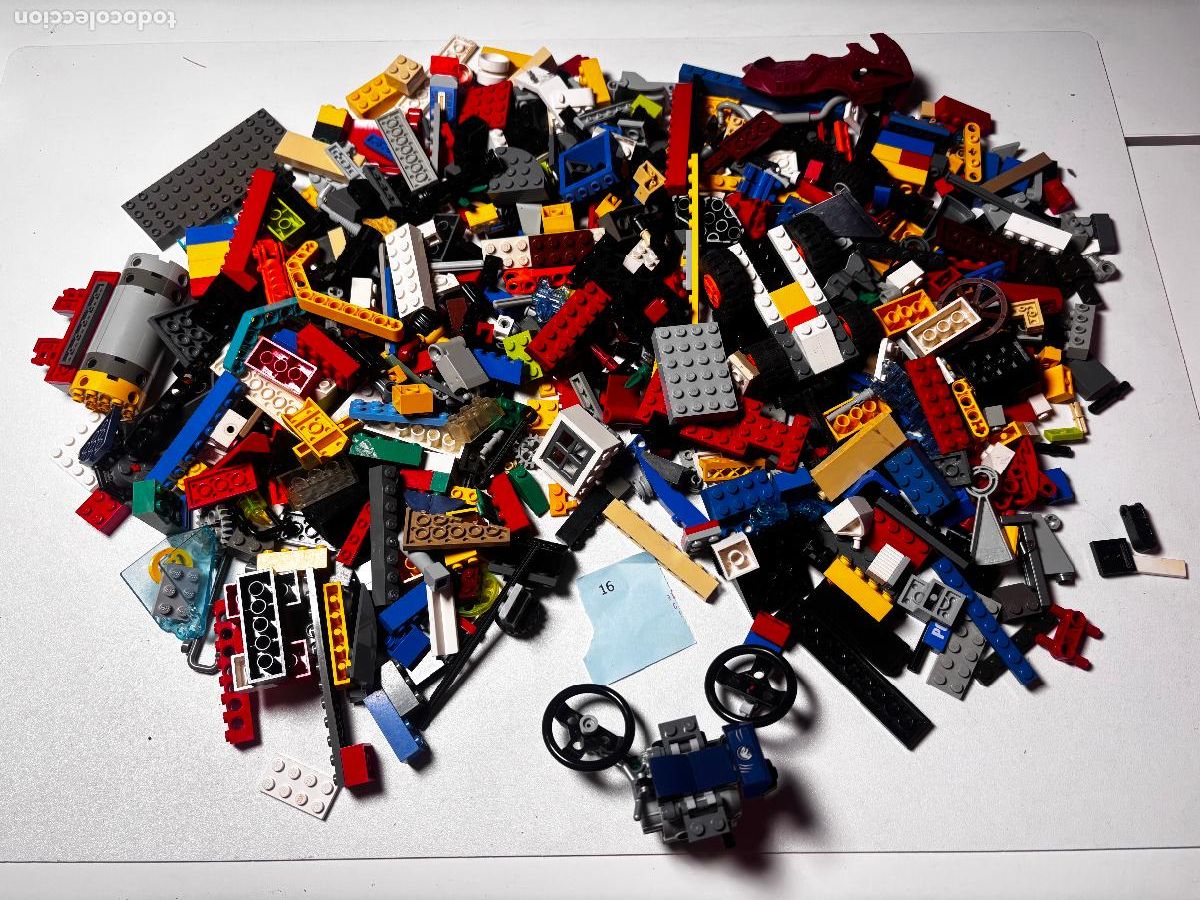 Juegos construcci&oacute;n - LEGO: LEGO lote piezas ladrillo 1 kg