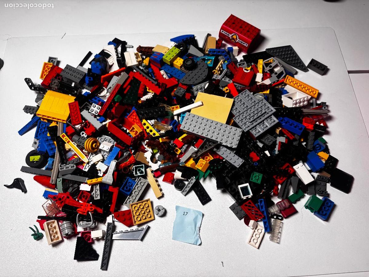 Juegos construcci&oacute;n - LEGO: LEGO lote piezas ladrillo 1 kg
