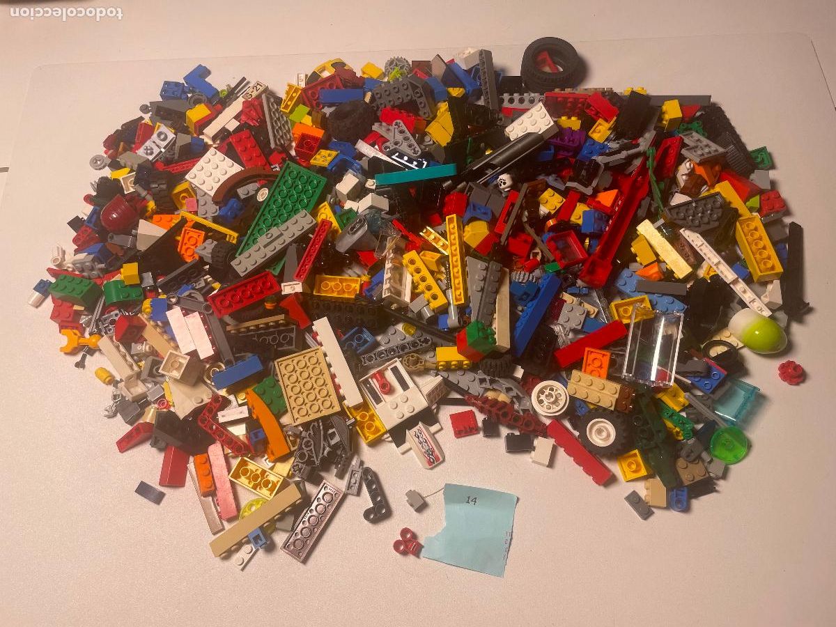 Juegos construcci&oacute;n - LEGO: LEGO lote piezas ladrillo 1 kg