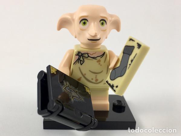 Juegos construcci&oacute;n - LEGO: Minifigura LEGO 71022-10 Dobby de Lego Minifigures Harry Potter series 1