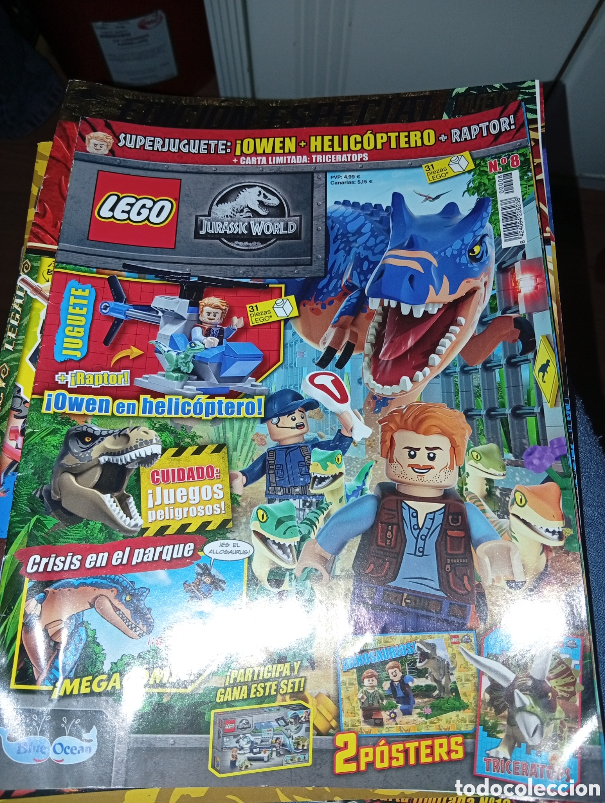 Juegos construcci&oacute;n - LEGO: Lego revista jurassic world N 8