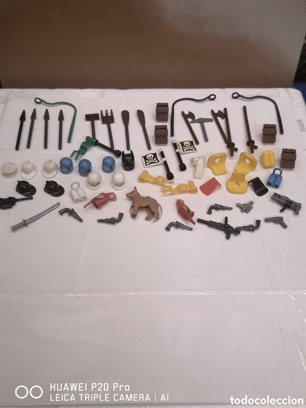 Juegos construcci&oacute;n - LEGO: LEGO LOTE VARIADO , ARMAS , CASCOS