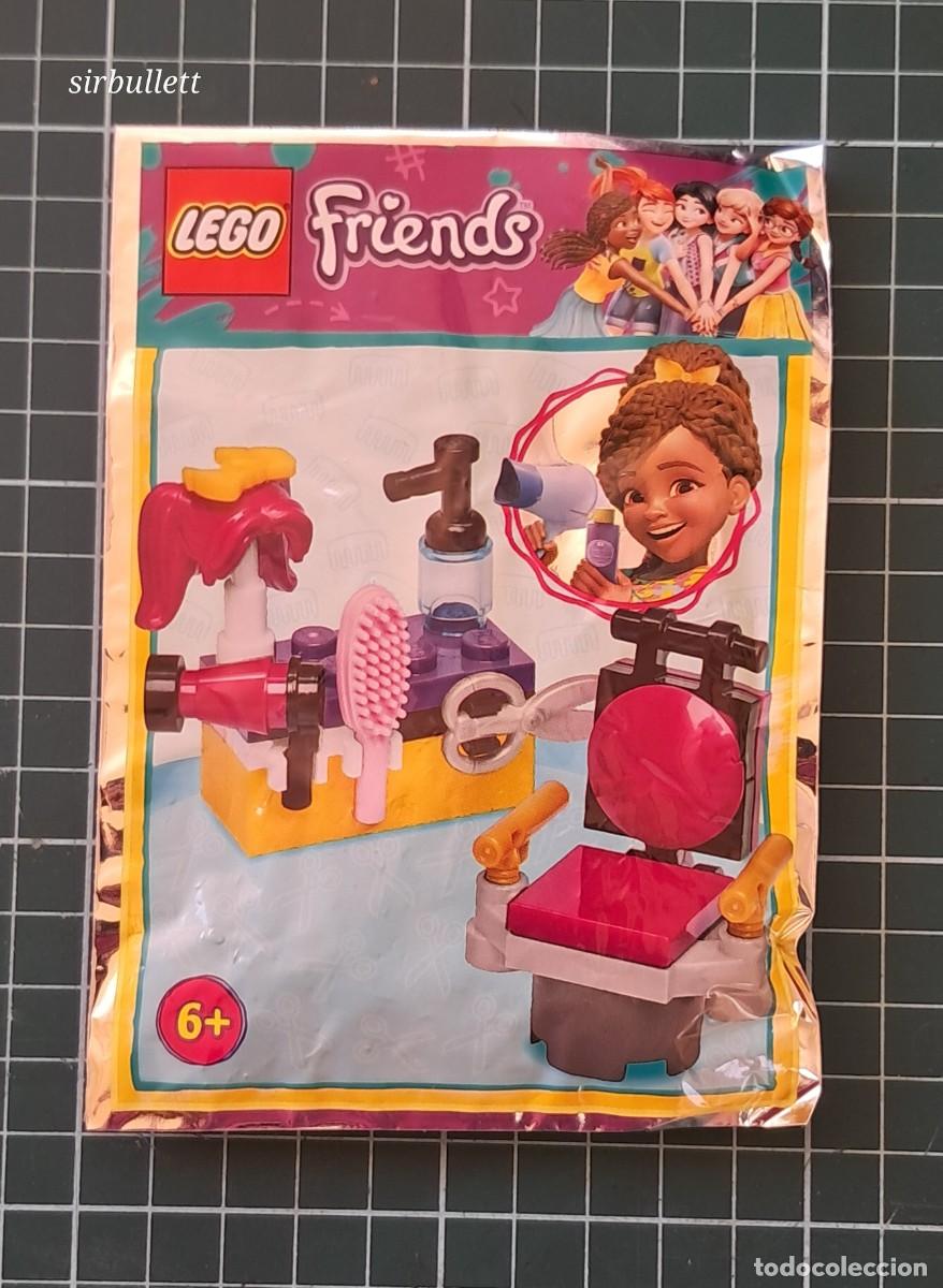 Juegos construcci&oacute;n - LEGO: Sobre sin abrir de accesorios peluquer&iacute;a. Revista n&ordm;13. Lego friends