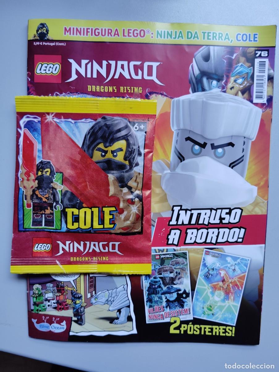 Juegos construcci&oacute;n - LEGO: LEGO. ORIGINAL. REVISTA NINJAGO N&ordm; 76. NUEVA, CON MINIFIGURA