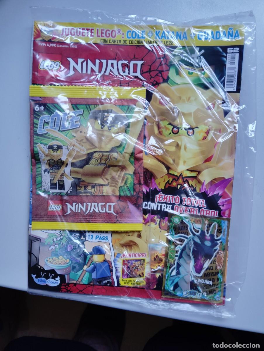 Juegos construcci&oacute;n - LEGO: LEGO. ORIGINAL. REVISTA NINJAGO N&ordm; 52. NUEVA, CON MINIFIGURA Y CARTA