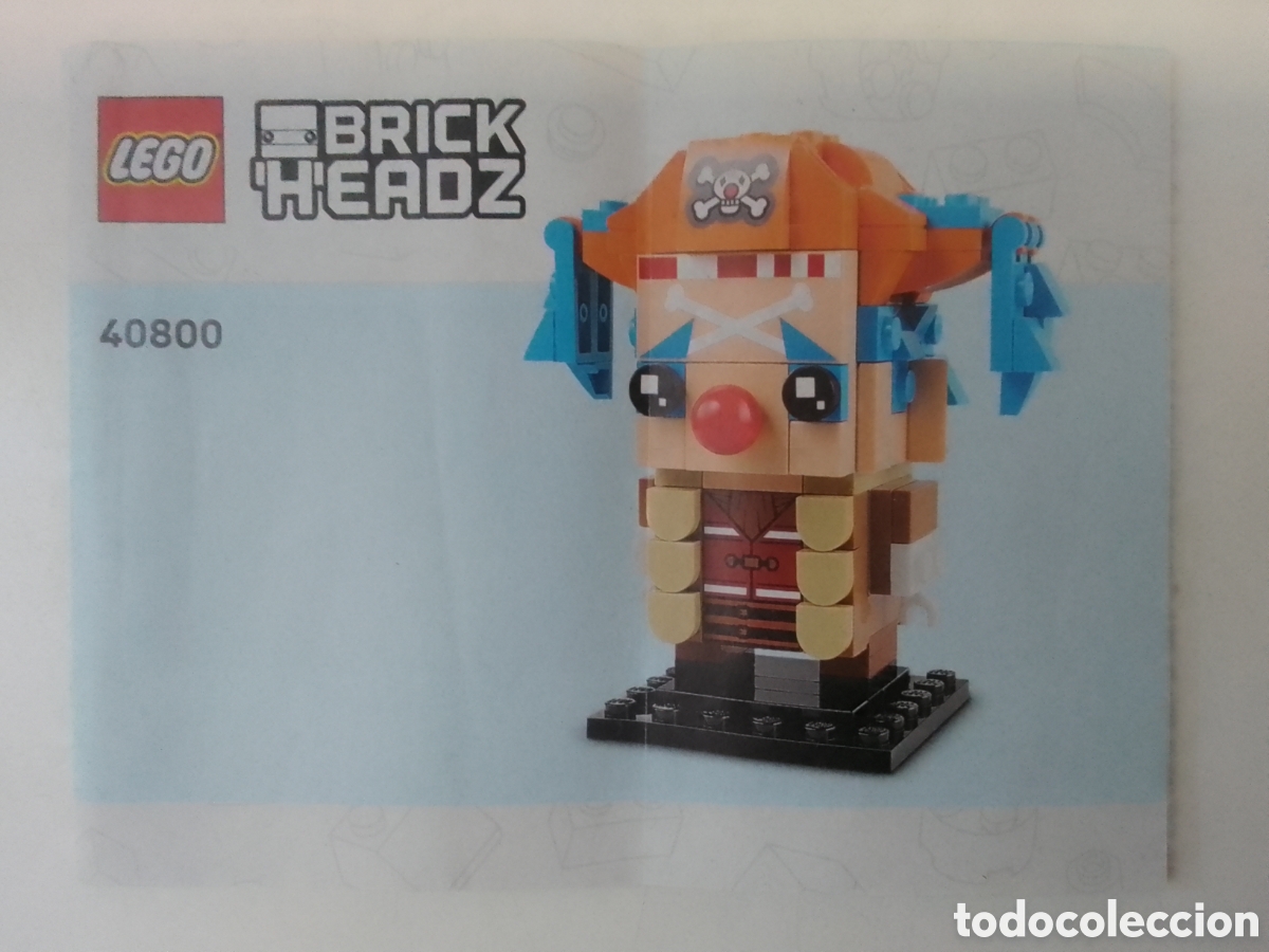 Juegos construcci&oacute;n - LEGO: Manual de instrucciones LEGO BRICK HEADZ.