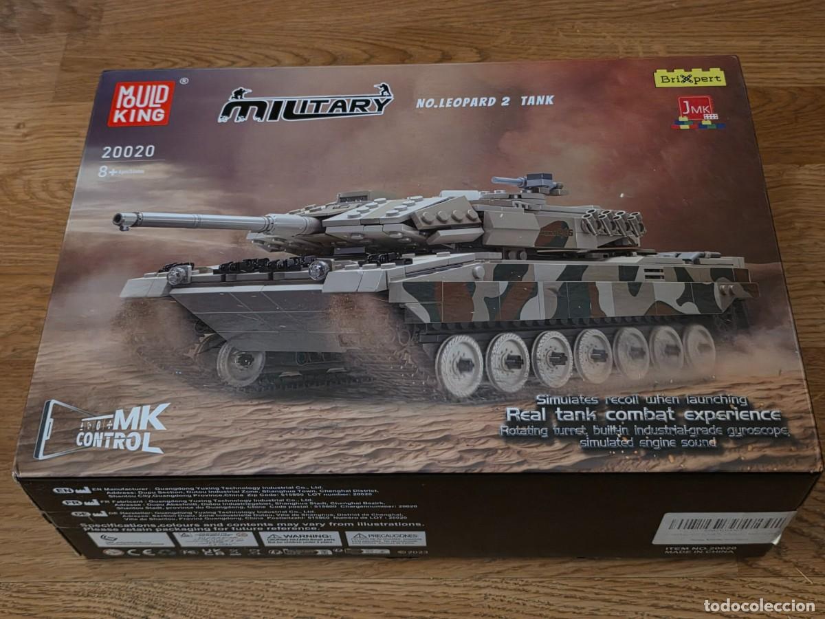 Juegos construcci&oacute;n - LEGO: MOULD KING Leopard 2 Tank,Tanque Motorizado 20020 (1091 Piezas) *Nuevo y Precintado* Lego-Technic