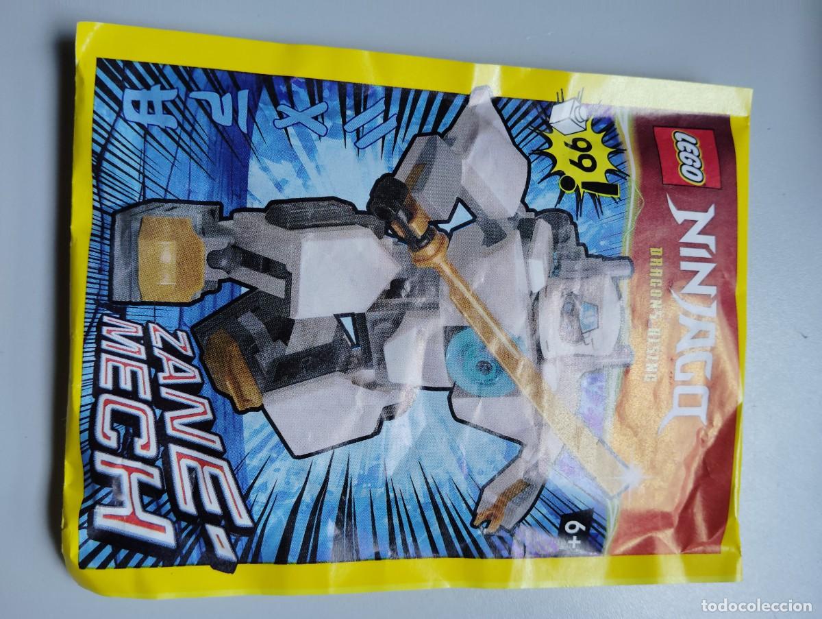 Juegos construcci&oacute;n - LEGO: LEGO. ORIGINAL. NINJAGO. ZANE MECH . L0002212.EN SOBRE PAPEL. NUEVO