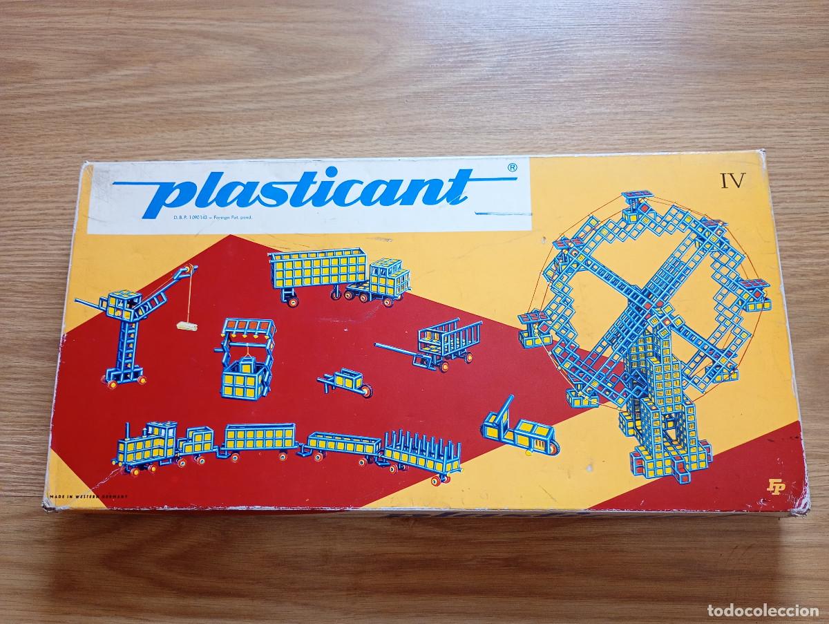 Juegos construcci&oacute;n - LEGO: PLASTICANT JUEGO DE CONSTRUCCI&Oacute;N A&Ntilde;OS 1960 MADE IN WESTERN GERMANY MUY RARO