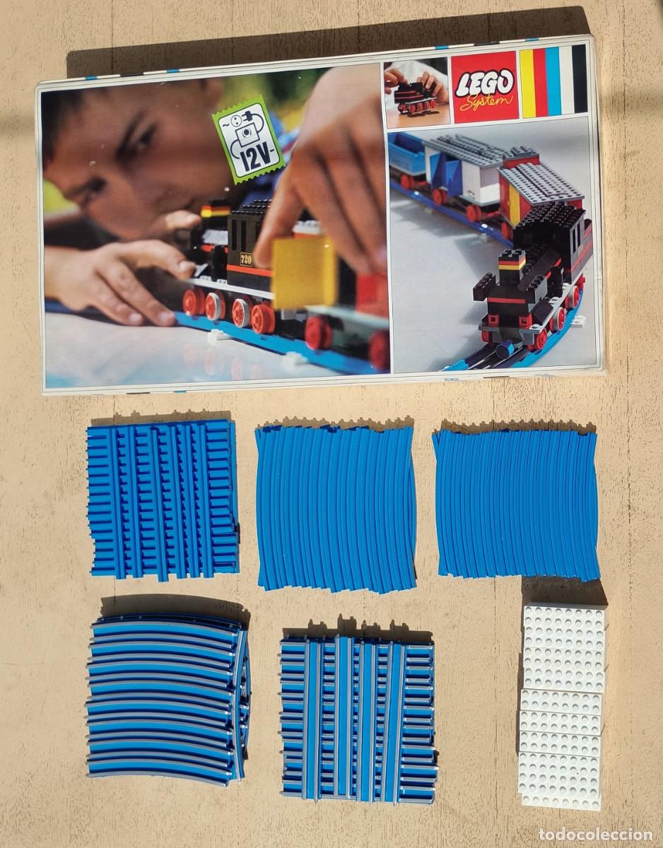 Juegos construcci&oacute;n - LEGO: Lote de V&iacute;as Lego System Referencia 720 12 Voltios y Caja